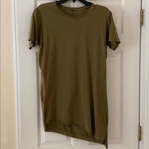 Alphalete, Olive, Assymetrical Tee
